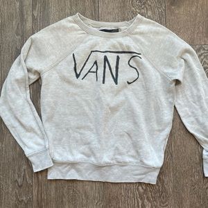 Vans burnout sweater XS